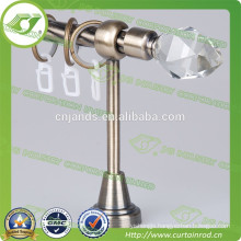 D-2000 JNS hot Crystal finials curtain rods in china